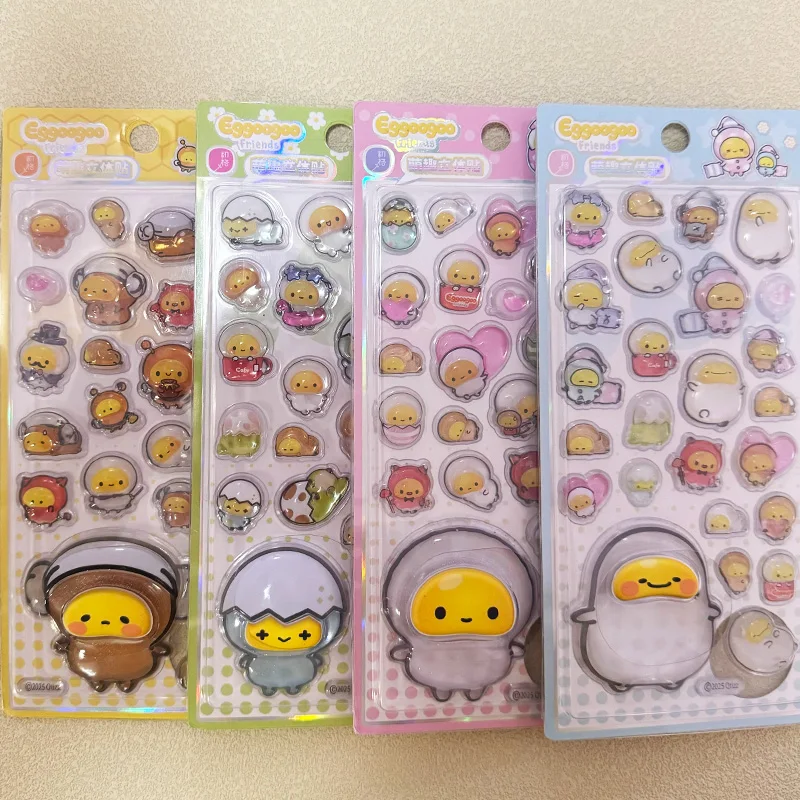 

Мультяшные 3D-наклейки в виде яиц: креативные милые наклейки-яйца с эффектом вылупления, кристальные наклейки для декора бутылок, ноутбуков, чехлов для телефонов, подарки для творчества