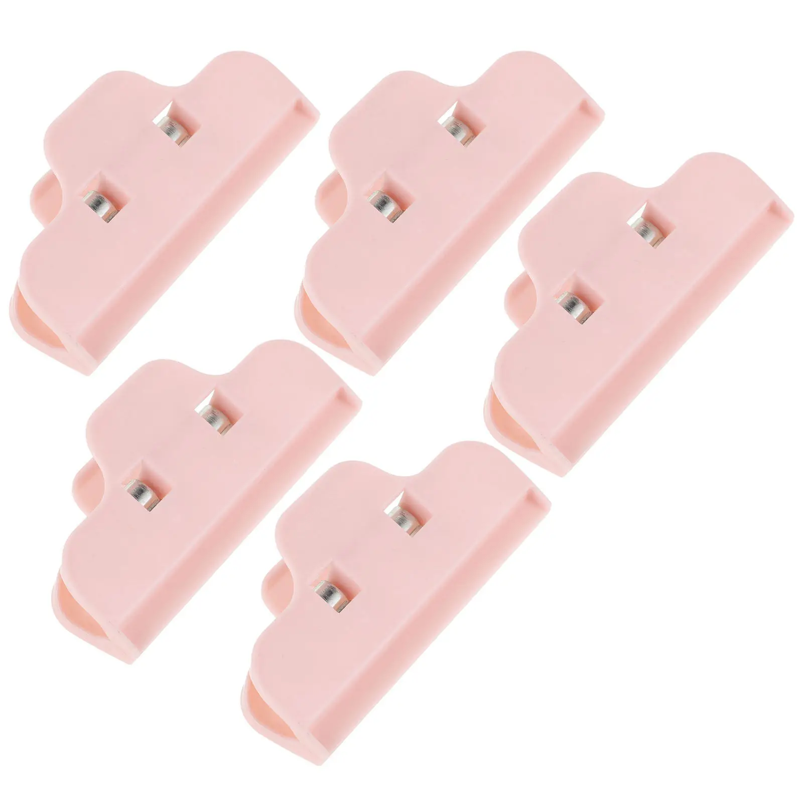 Clips de plástico japoneses elegantes para sellar bolsas de alimentos, para bolsas de patatas fritas, aperitivos, pan, reutilizables, para cocina, 5 uds.