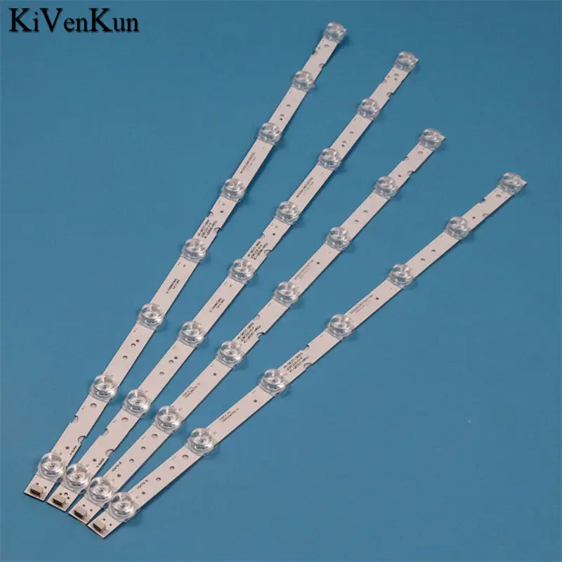 

4PCS TV's LED Lamp Bars For Toshiba 55U3800C Backlight Strips TCL_55D6_2x8 2x7_R_3030_LX20180607_Ver.5 YHF-4C-LB5507LB5508-YH03J