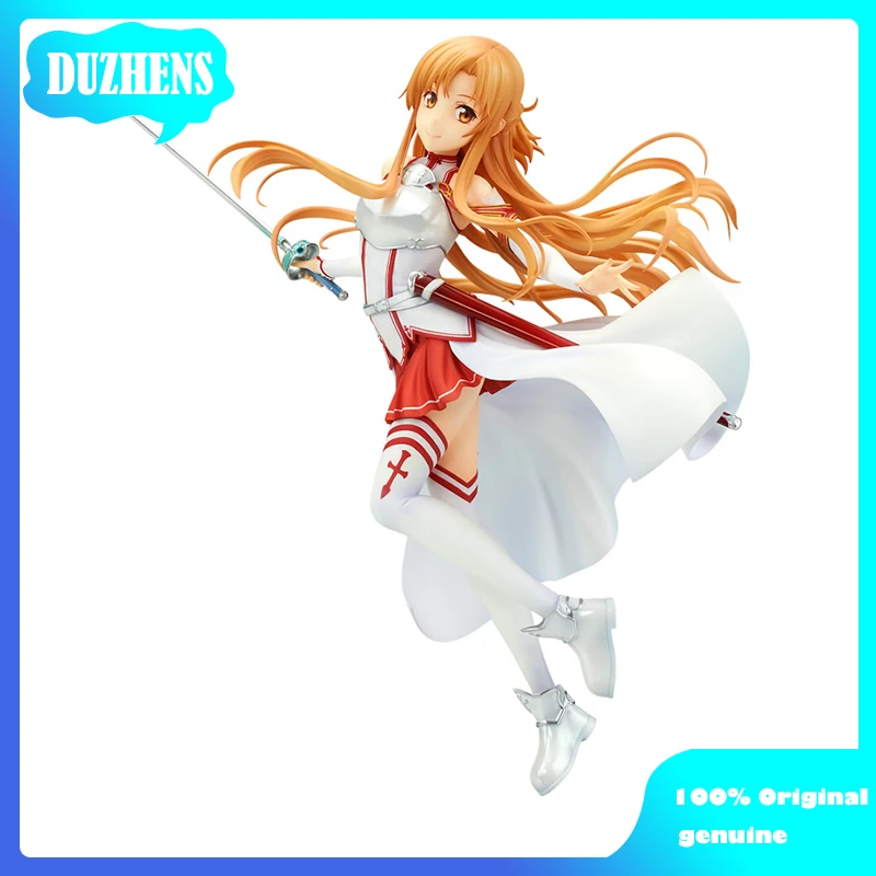 

100% оригинал: Sword Art Online фигура AsunaYuuki 1/7 из ПВХ аниме Женская коллекция кукол в подарок