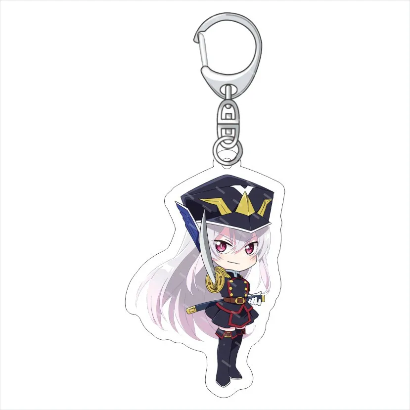 Anime ‘Chained Soldier’ 6CM Acrylic keychain “Kyouka Uzen & Himari Azuma” - Display stand ornaments New Year gift for friend