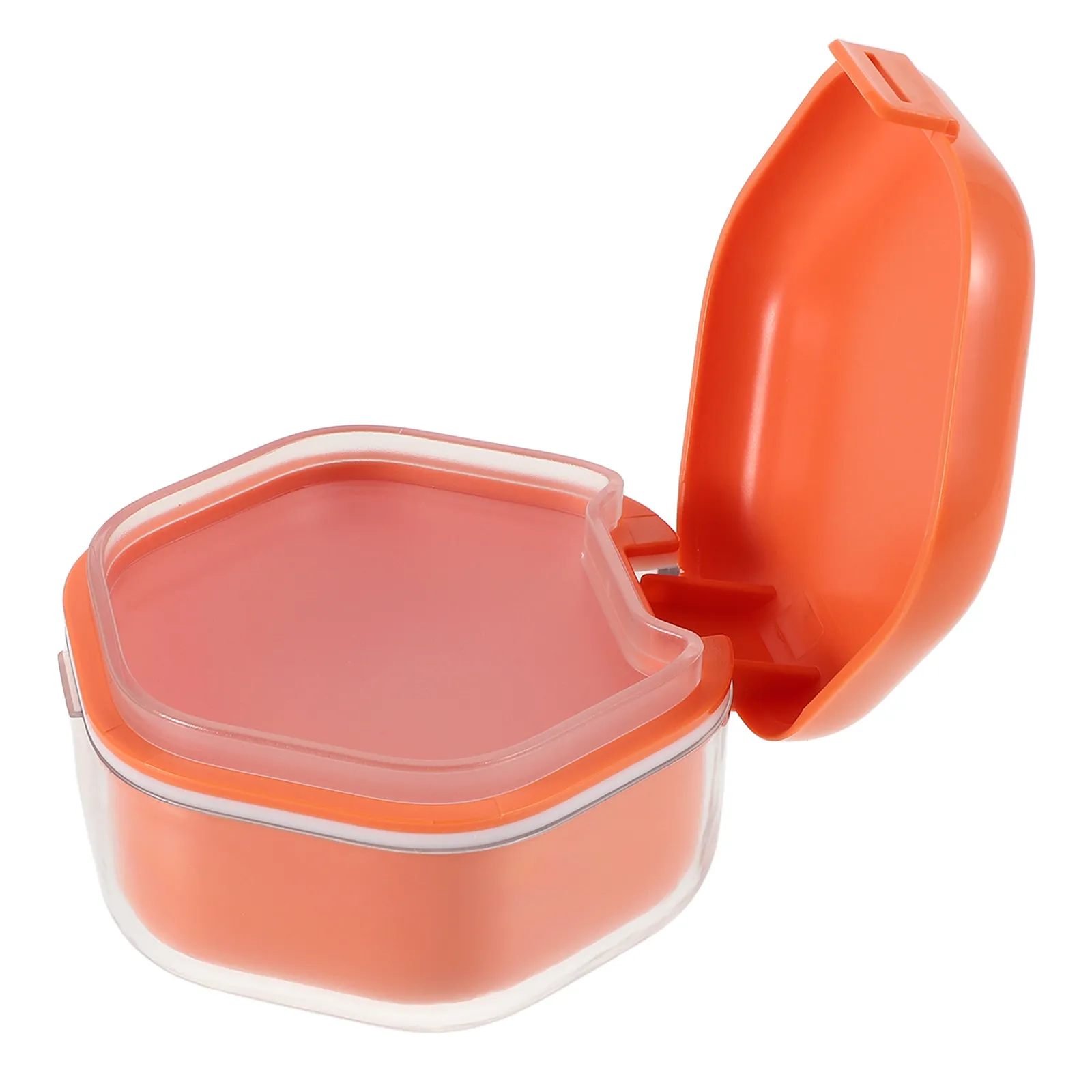 

Stylish Invisible Aligner Retainer Storage Box Portable Teeth Organizer Durable Plastic Case for Soaking Cleaning Protection