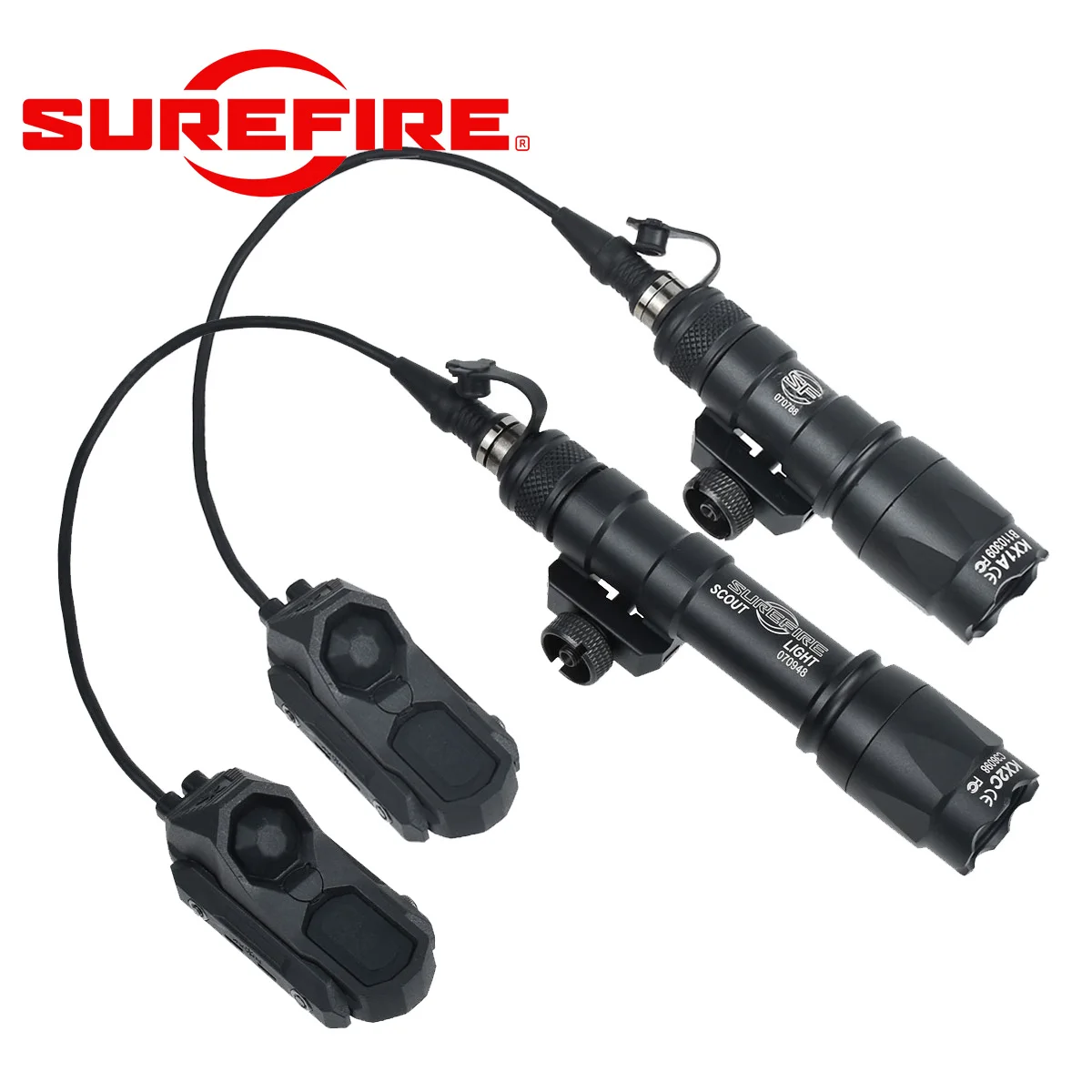Torcia tattica Surefire M300C M600C per fucili e AR15 con interruttore remoto a doppia funzione UNITY AXON.
