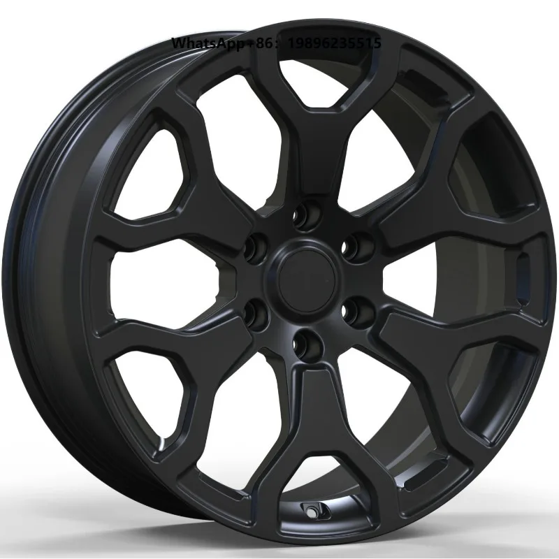 New Modified Aluminum Wheel Hub Upgrade High Load Cross-Country Forged Black Finish Alloy Truck