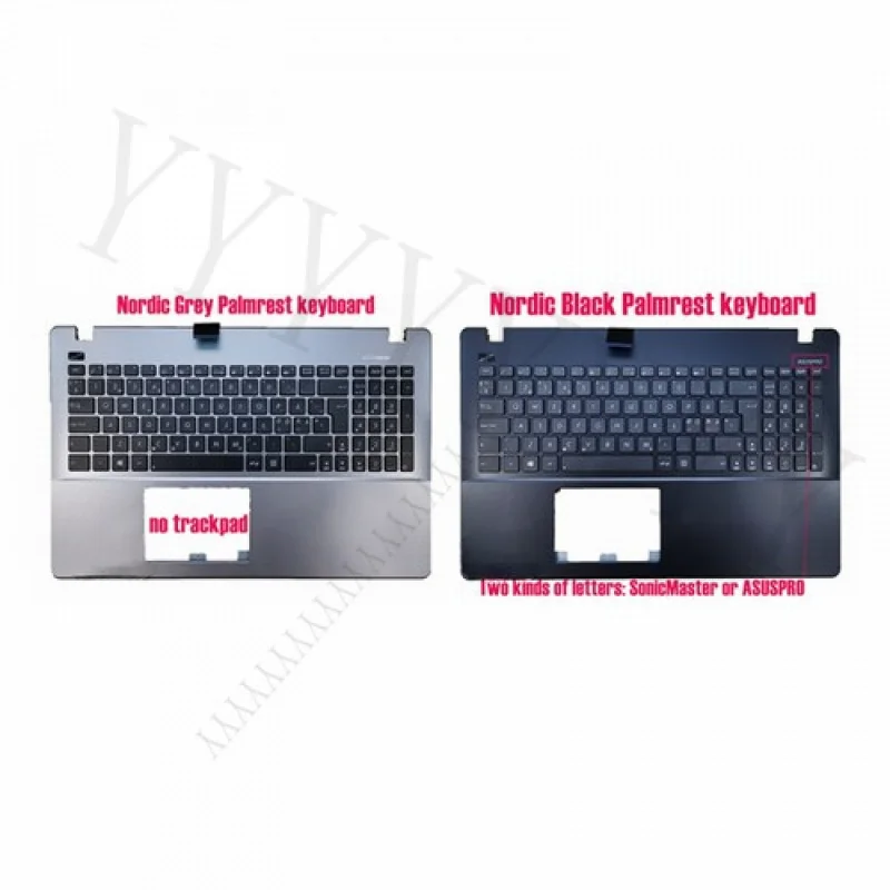 

Y+Nordic keyboard for Asus X552M X552V X550V X550L X550J X550C R510V R510L R510J