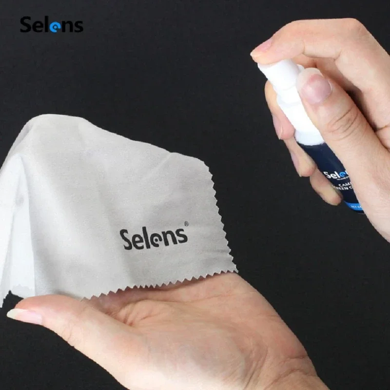 Selens Photography Camera Lens Cleaning Solution Spray Bottle Anti-Fog For DSLR Digital Camera Lens Computer Phone Screen Clean