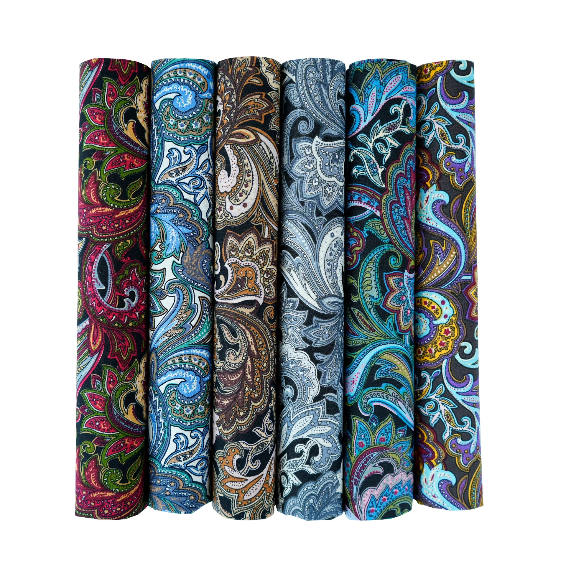 6pcs 6pcs Assorted Boho Paisley Printed Cotton Patchwork Fabric Bundle For Diy Quilting Sewing Bed Sheet Doll Clothes Craft Handmade - Aliexpress Deal