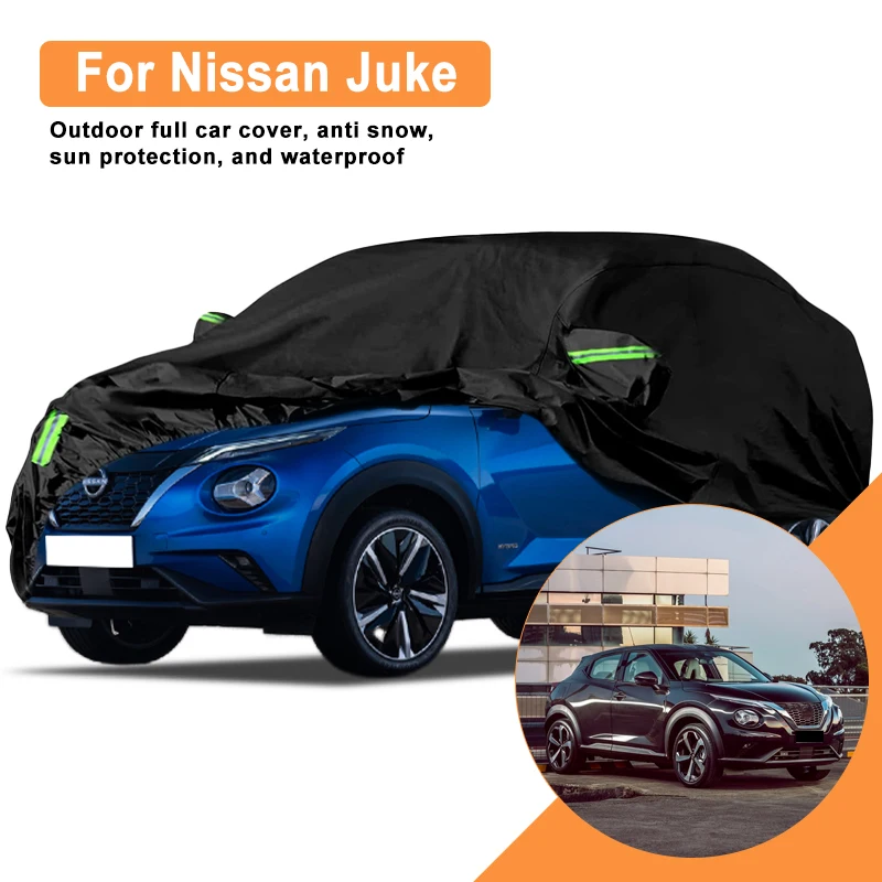 

Full Car Cover for Nissan Juke Outdoor Use - Waterproof Snowproof Sunshade, Winter & Summer Auto Protection Accessories