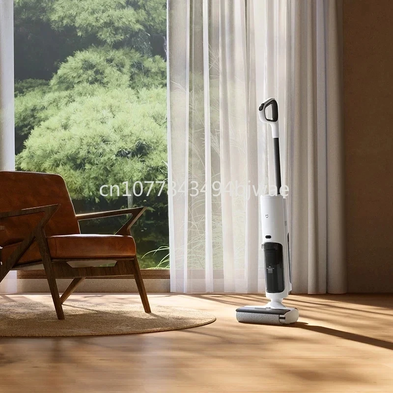XIAOMI MIJIA Wireless Floor Washer 2C Antibacteri Wet And Dry Vacuum Cleaners Self Cleaning Crawler Roller Brush Washing Mopping
