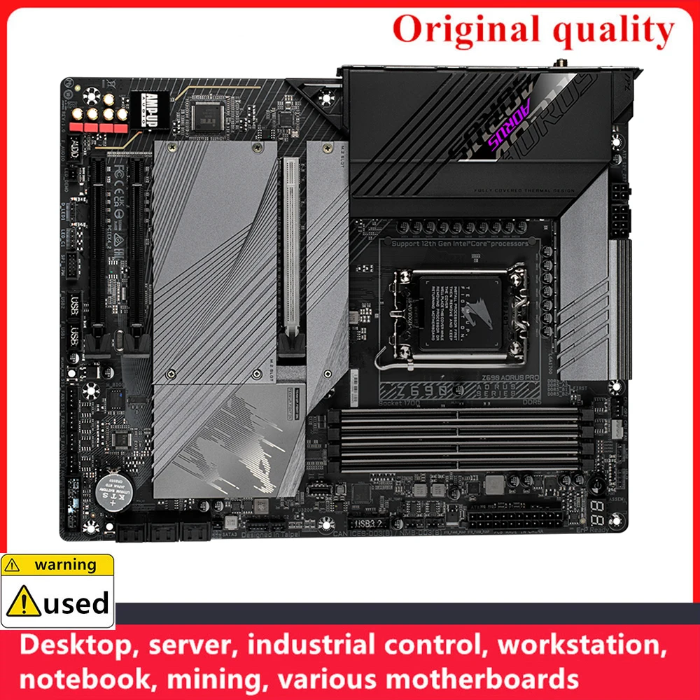 For PRO Z690 AORUS PRO Motherboards LGA 1700 DDR5 128GB ATX For Intel Z690 Desktop Mainboard M.2 NVME SATA III USB3.0