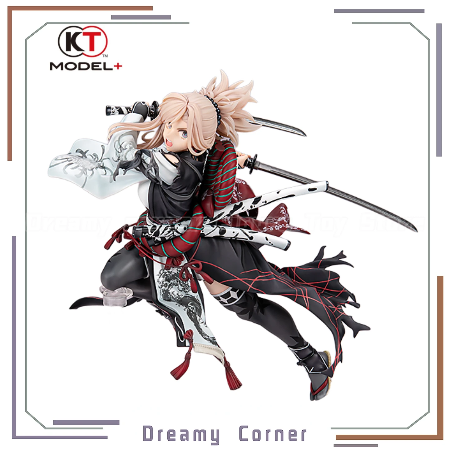 

【In Stock】Original KT Model+ Wonderful Works Fate/Samurai Remnant Miyamoto Musashi 1/7 Scale Figure Collection Model Gift