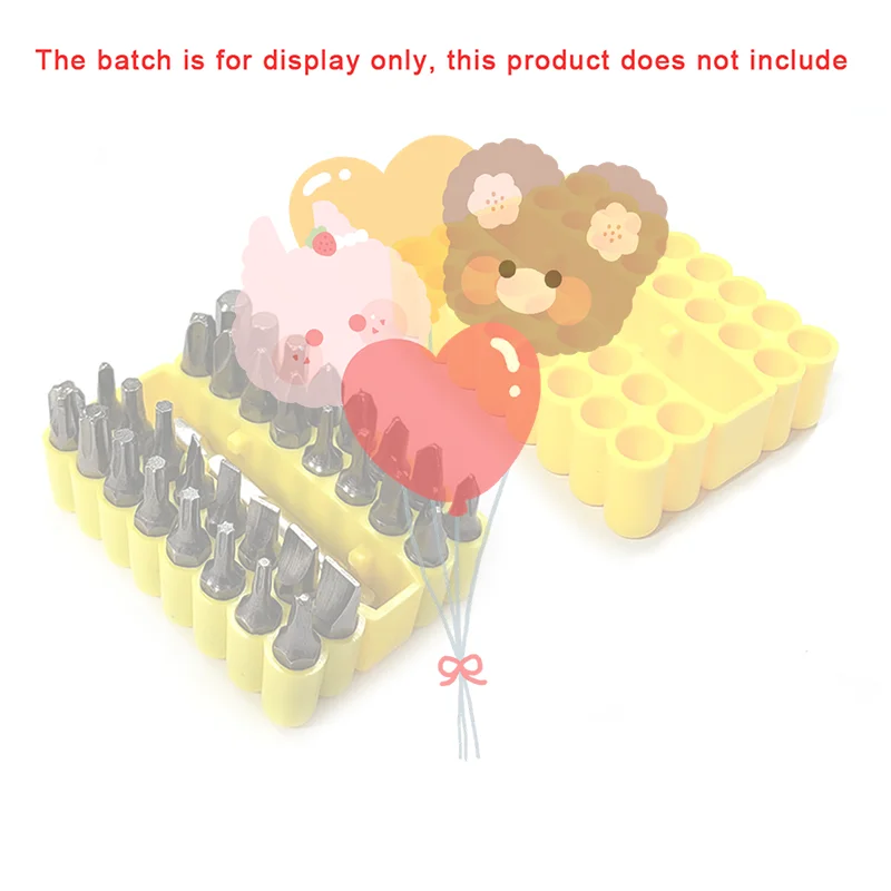 1/2/5 قطعة حامل بت 32 ثقوب بت عرافة عرقوب المنظم مفك بت حامل الحفر للتخزين ل 6.35 مللي متر عرقوب صندوق تخزين #1