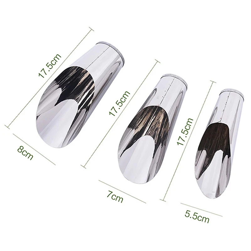 1 PC Stainless Steel Bucket Shovel Cultivation Bucket Succulent DIY Potted Bonsai Plant Helper Dig Soil Household Garden Tools