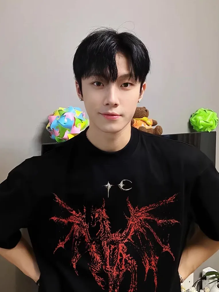 

Клуб Таг Стэ Клаб ™ Американская модная футболка из чистого хлопка свободного кроя для мужчин, летняя модная футболка для пар.