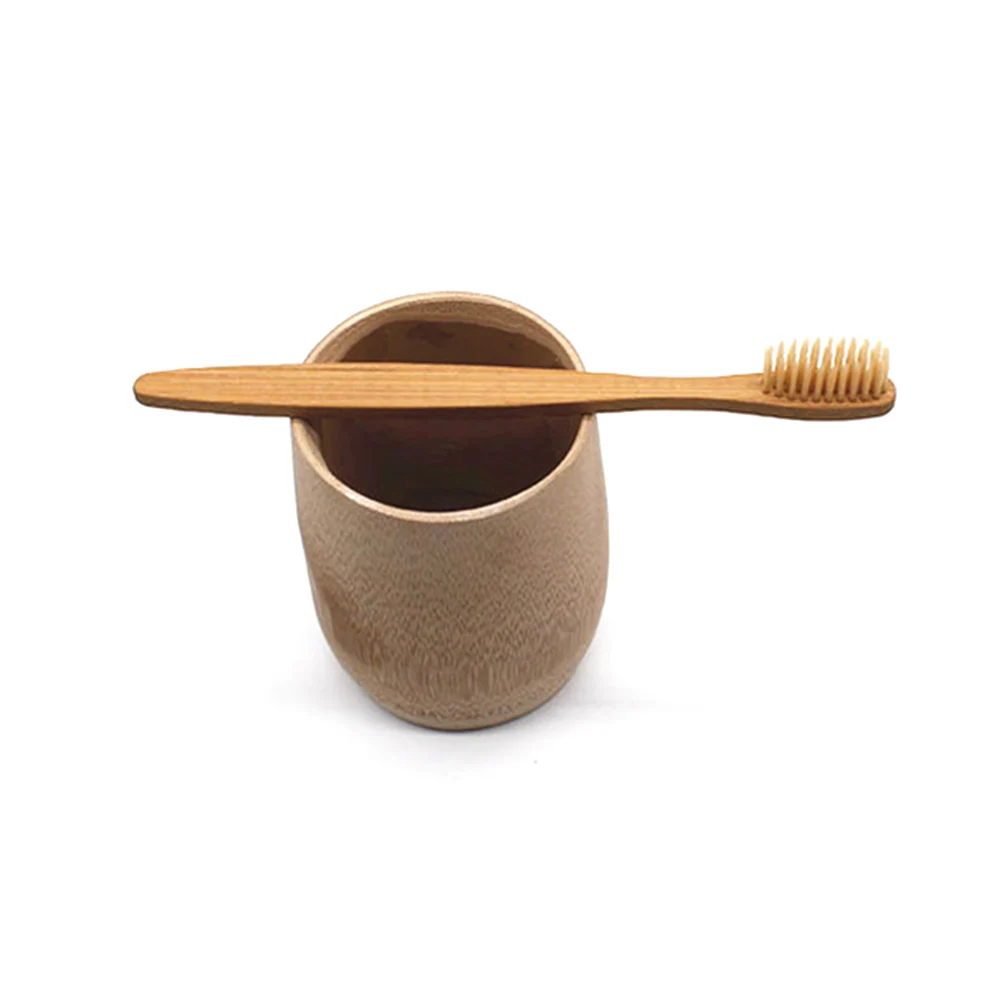 

8 Pcs Toothbrush Eco Friendly Eco-Friendly Toothbrush Soft Bristle Wooden Oral Care Natural Biodegradable Teeth Cleaning