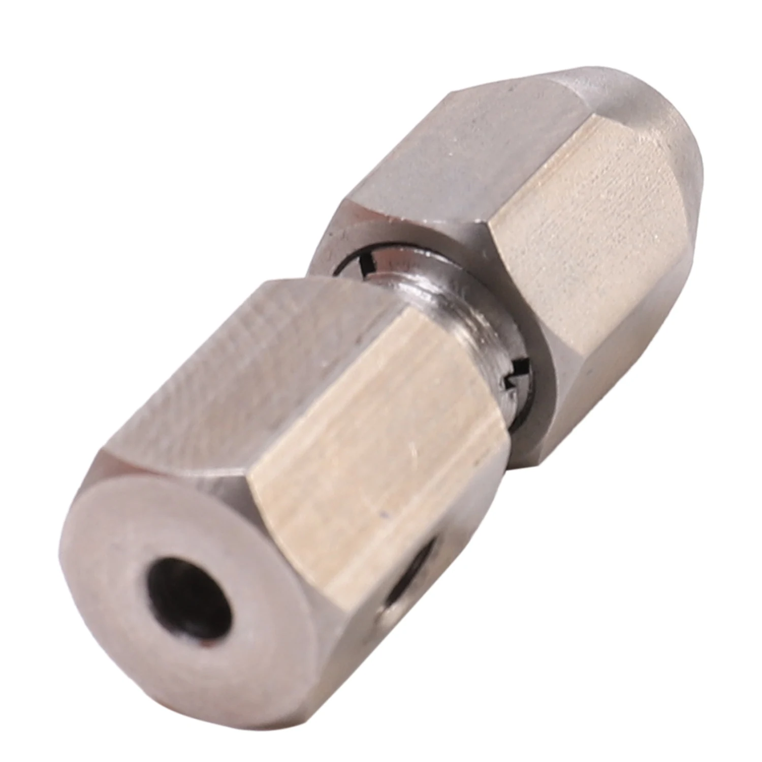 

B05B-2Pcs RC Boat Flexible Coupling CNC Stainless Steel Flex Collet Coupler