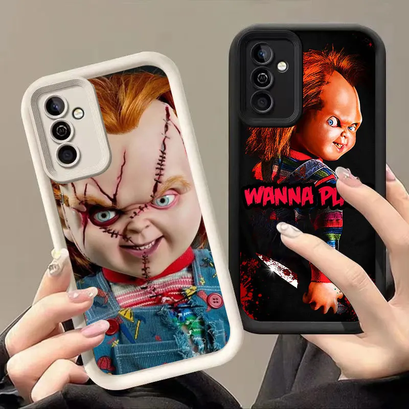 Chucky Doll Horror Movie Phone Case For Samsung A13 A33 A34 A35 A52S A53 A54 A73 5G A12 A14 A15 A22 A23 A24 A25 A31 A32 A51 A71