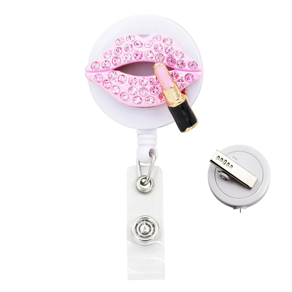 Infermiera Porta Badge retrattile Porta Badge Porta carte d'identità Clip a coccodrillo Porta creativo accessori accessori Tarjetero