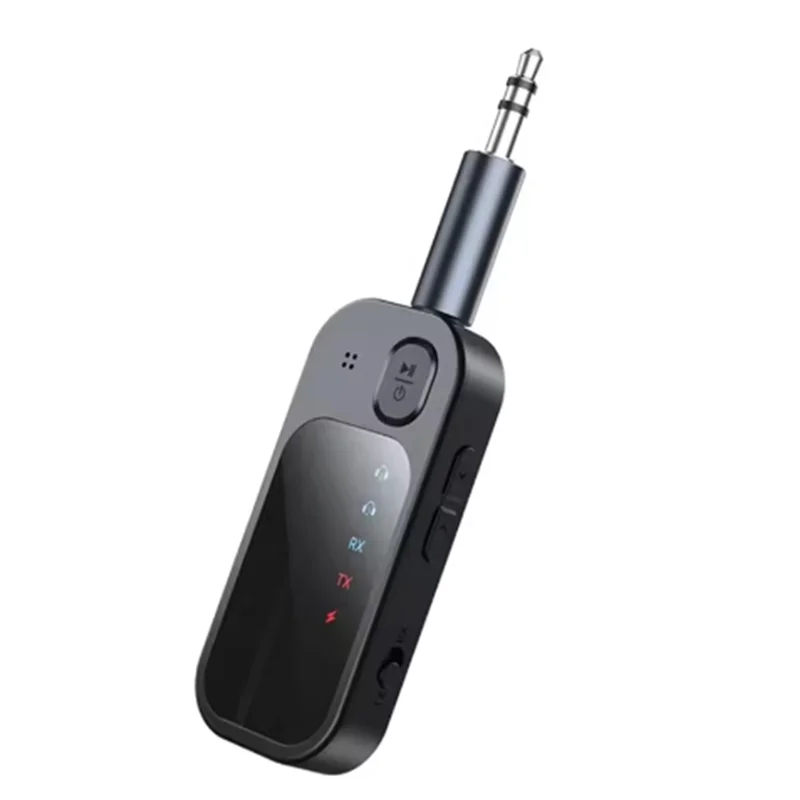 A92Z Penerima Pemancar Bluetooth 5.4 2-In-1 Adaptor Bluetooth Nirkabel Pemancar Penerima Bluetooth 2 Hingga 2
