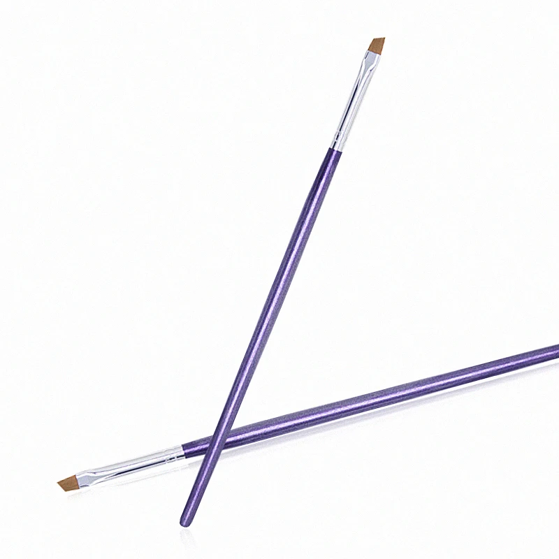 アップグレードブレードアイライナーブラシ超薄型フラットファインアイライナーメイクブラシフラットアイライナーブラシ眉毛メイクアップツール