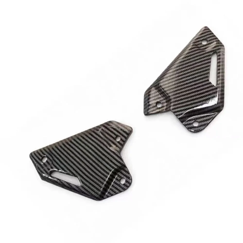 Motorcycle Accessories Footrest Heel Guard Cover For KAWASAKI Z900 2017-2023 Rearsets Foot Rest Peg Protector Water Rotation