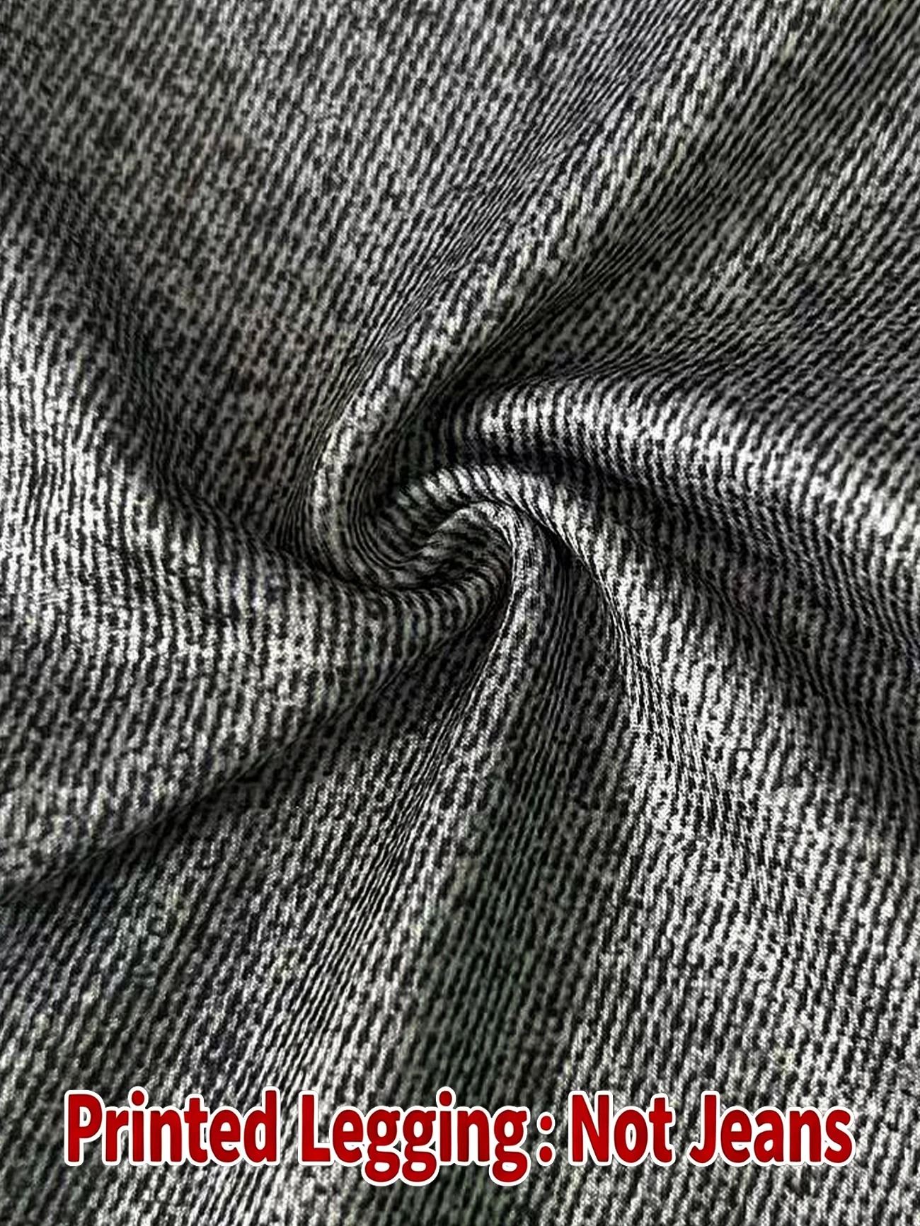 Bedruckte Damenleggings, kein Denim-Stoff, Design mit Scheintaschen und Knöpfen, hochelastische, modische, schmal geschnittene, lässige Skinny-Hose – Detail 4