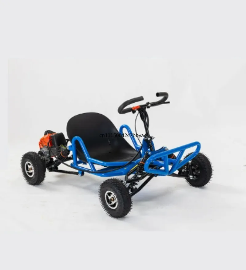 For Pedal Drift Go Kart for Adult, Four-Wheel Chain Drive Off-Road Beach Kart Playground Vehicle