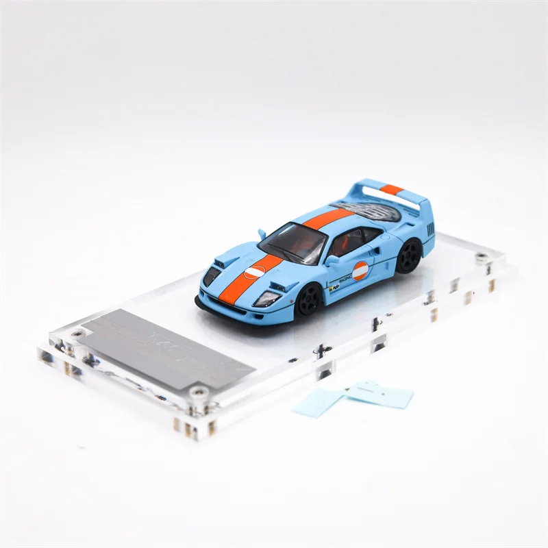 

Findclassically 1:64 F40 Blue limited500 Diecast Model Car