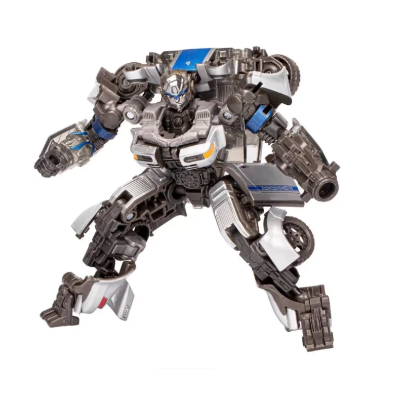 애니메이션 트랜스포머 오토봇 미라지 크리스마스 선물 또는 컬렉션 정품 액션 피규어 모델 장난감 선반