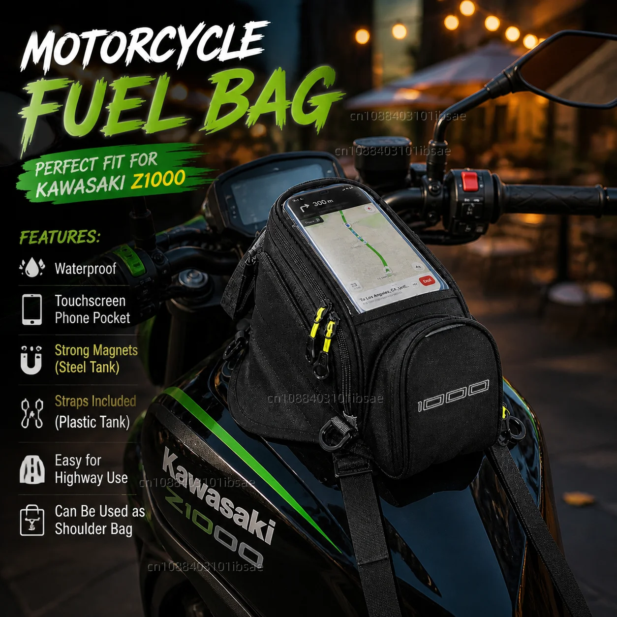 Magnetic Tank Bag - НОВАЯ универсальная магнитная сумка на топливный