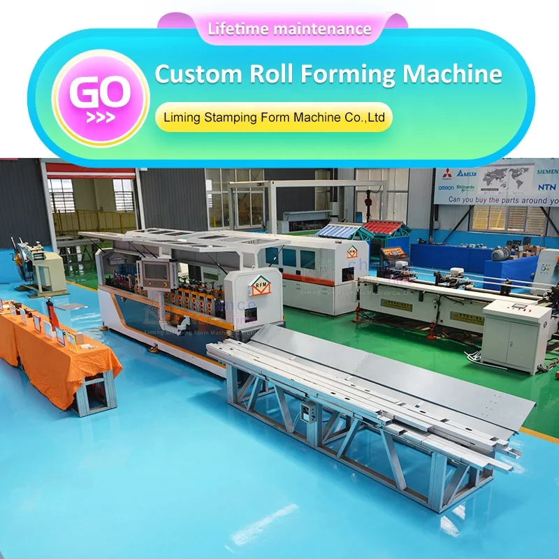 Liming New Prefabricated House C75 C89 C140 Light Steel Framing Machine Light Gauge LGS LGSF Roll Forming Machine
