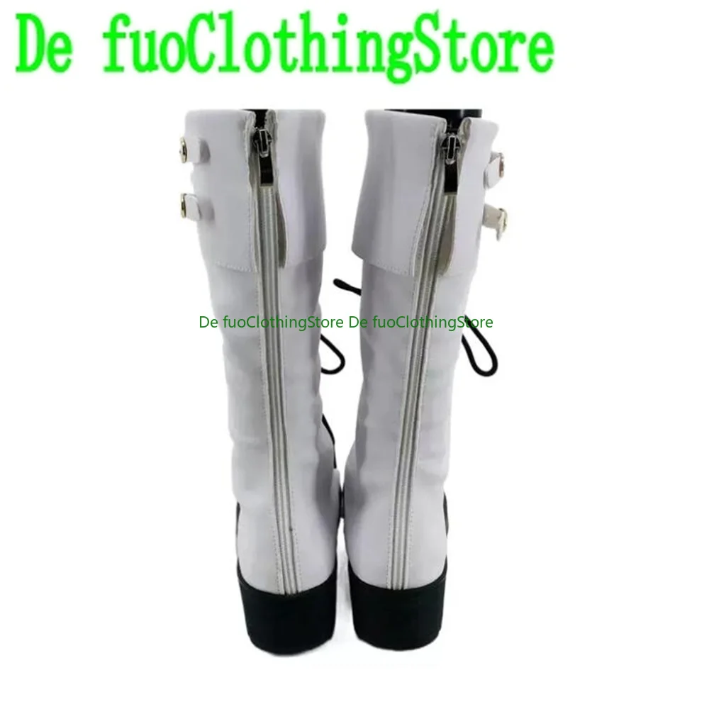 Clear DMMd DRAMAtical Murder Cosplay Shoes Boots Game Anime Halloween DefuoClothing Shoes Store