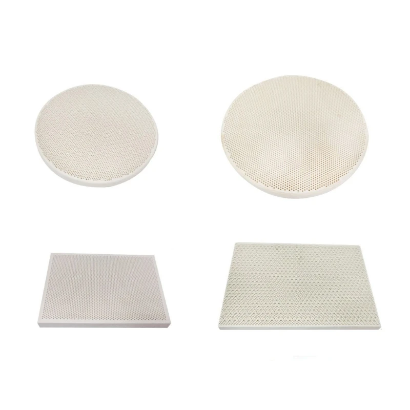 Honeycomb Soldering Board Ceramic Welding Plate Panel Jewelry Solder Block Making Tool Rectangular Round Welded Brick