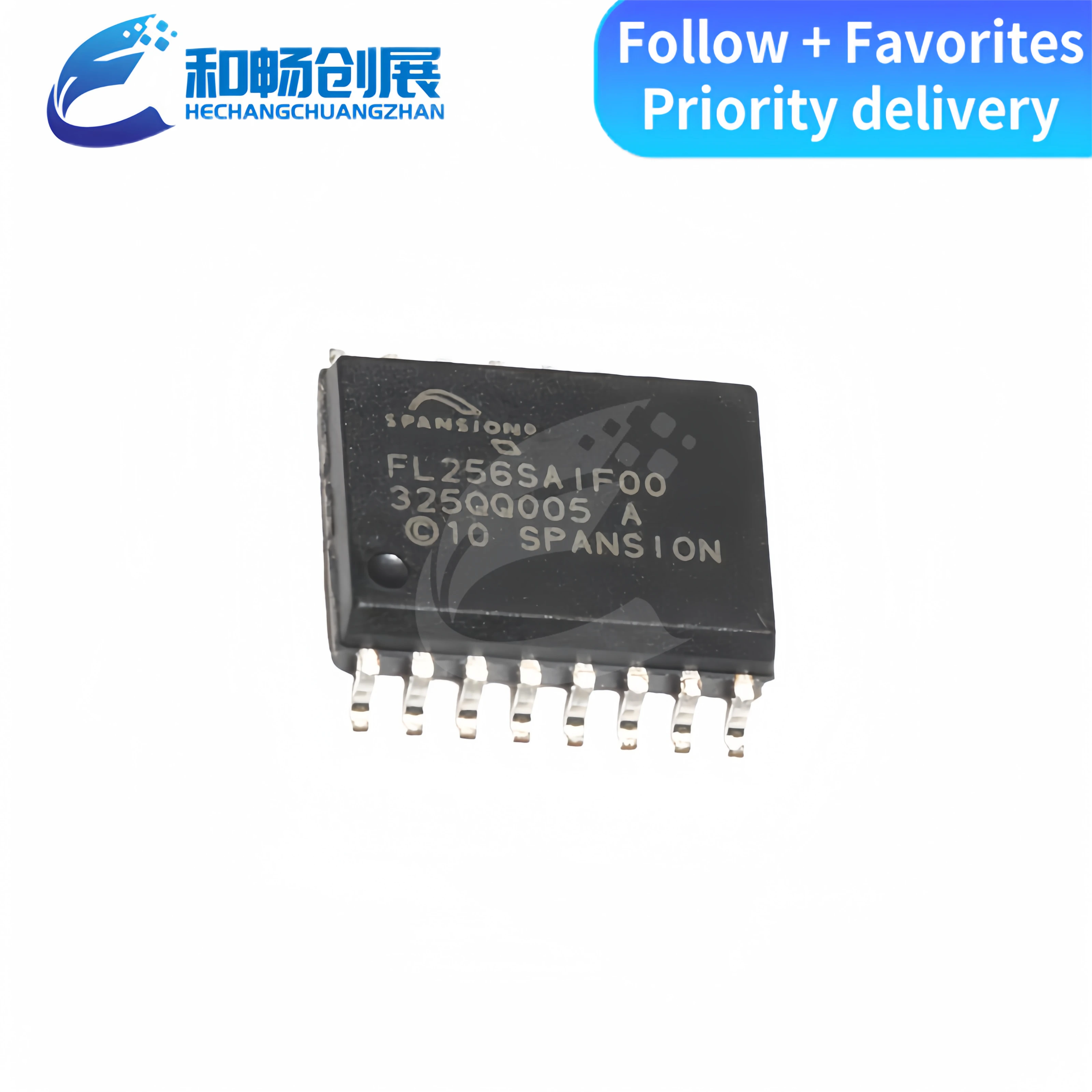 

Original genuine S25FL256SAGMFI000 packaged SOIC-Narrow-16 NOR flash memory