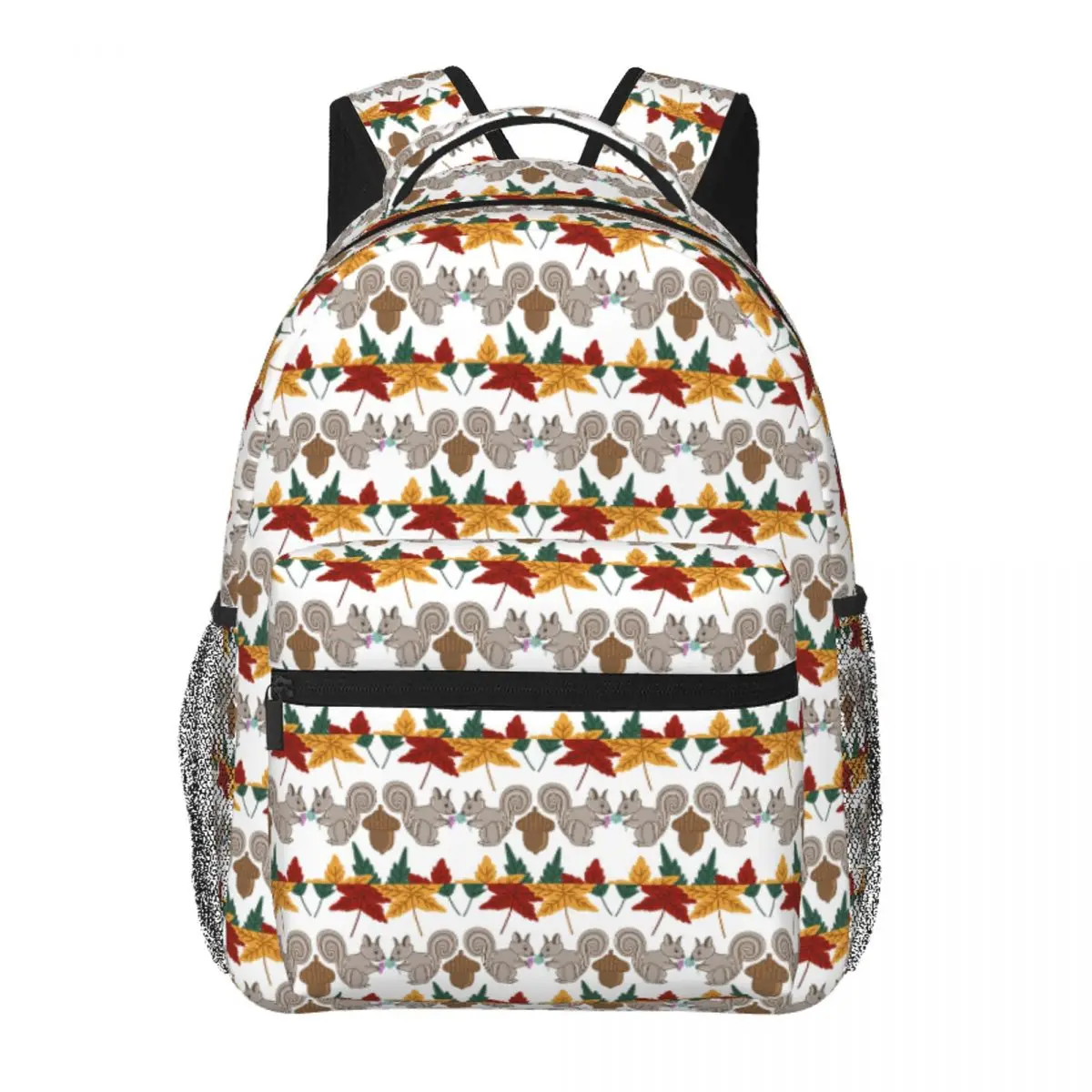 

Cute Autumn Squirrels Backpack Student BookBag Children School Bag Computer Shoulder Bags for Boys Girls
