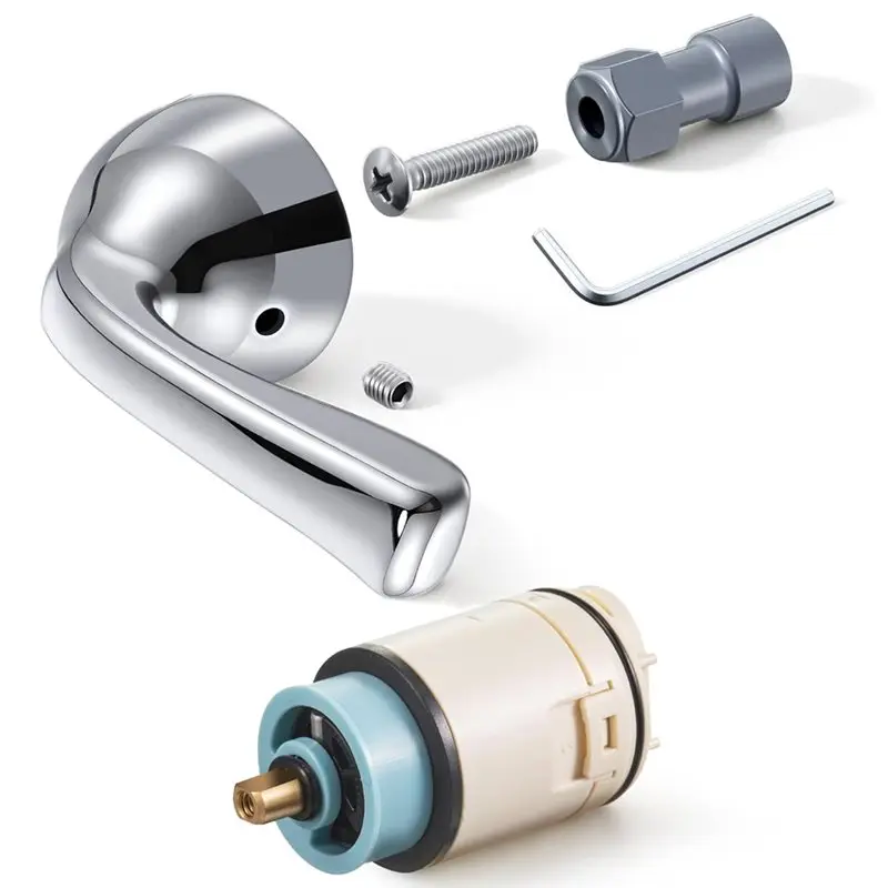 

Best-For Delta RP74148/RP70538/RP73625,For Delta Foundation Series Compatible Pressure Balance Cartridge Metal Lever Handle Kit