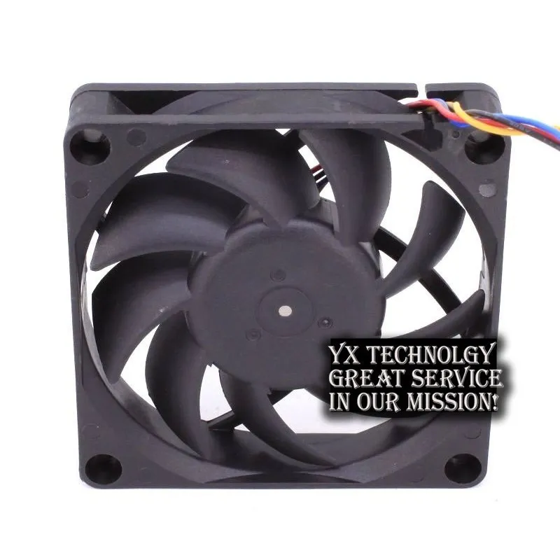 for Delta 70*70*15mm 7015 70mm 12V 0.45A AFC0712DB 4-wire  PWM dual ball bearing CPU cooling fan
