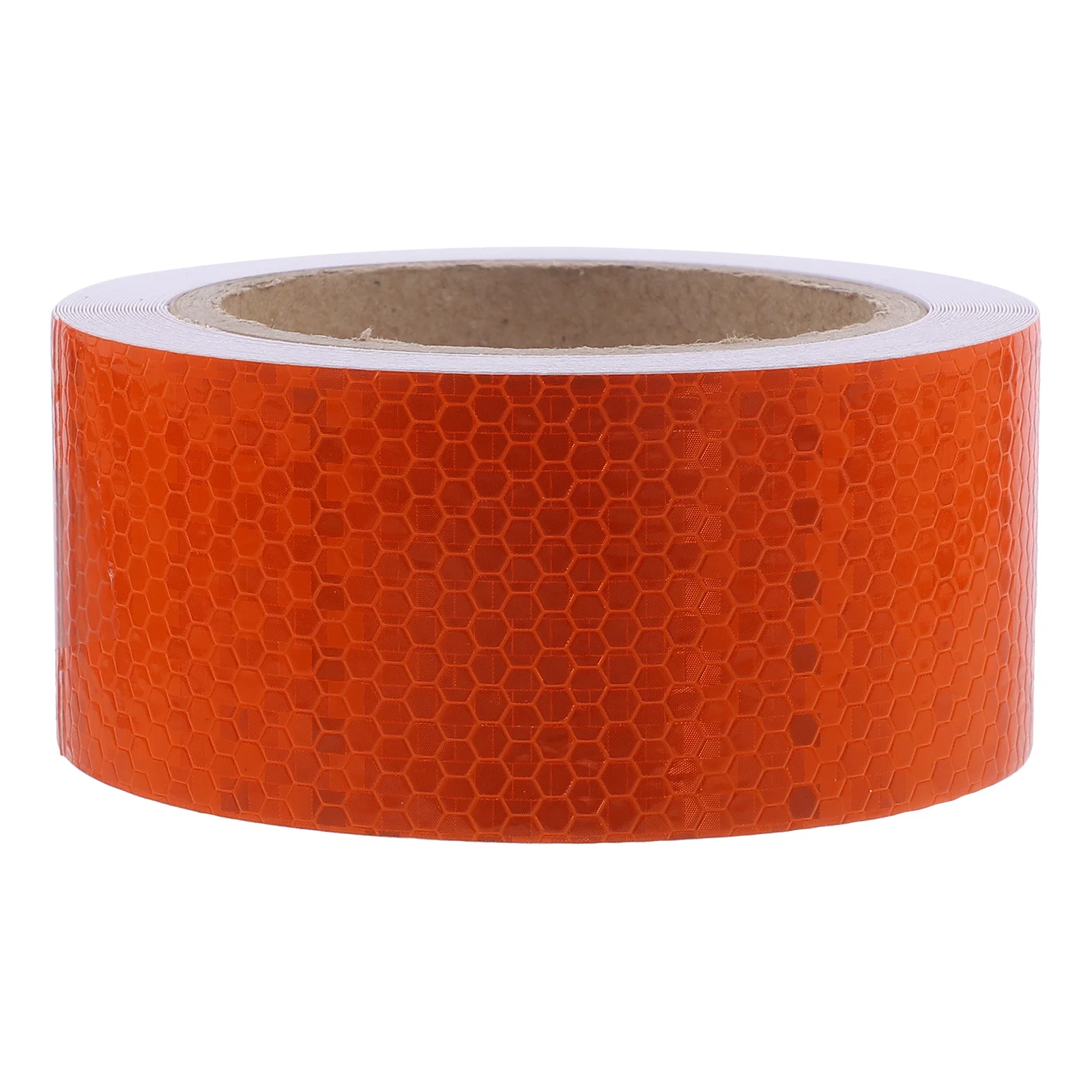 

1 Roll Reflective Tape Outdoor Orange Reflector Safety Tape Warning Strip High Visibility Reflective Sticker Safety Stickers