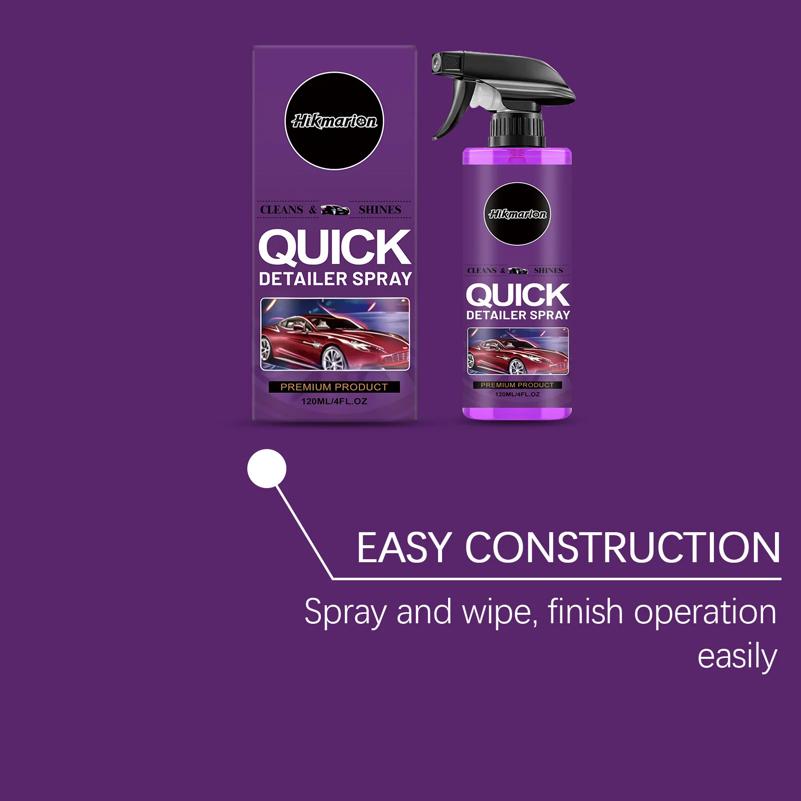3 In 1 High Protection Quick Ceramic Coating Spray Powerful Auto Nano Spray Car Wax Polishing Spray Scratch Remover Car Products