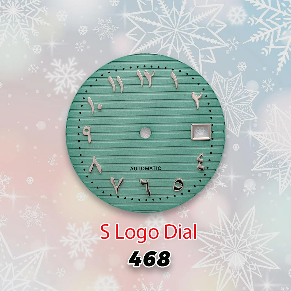 30.5 مللي متر S شعار NH35 العربية نوتيلوس الهاتفي لا الأيدي صالح NH35/NH36/4R/7S حركة لا مضيئة ساعة تعديل الملحقات