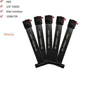 Bilashmart 5/Lot 1MP 1280x720 H63 Camera Module 70 Degrees MIPI SPI DVP 28 Pin Interface 1/4 Lens 52/70/200MMLength