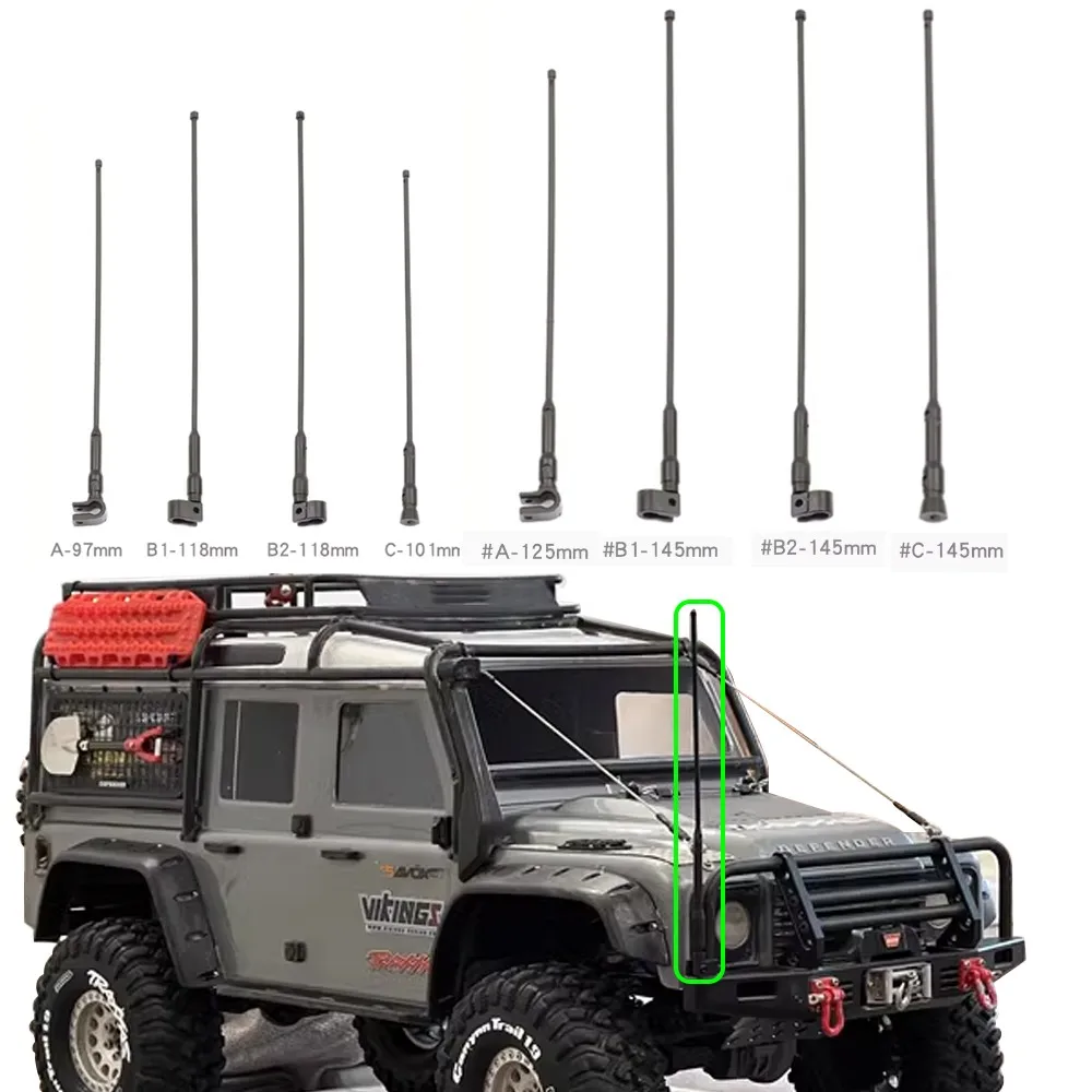Rcdream Simulatie Antenne Decoratie Signaallijn Voor 1/8 1/10 1/12 1/14 1/18 Rc Crawler Trax/als Axiale Scx10 D90 Rc Auto Deel