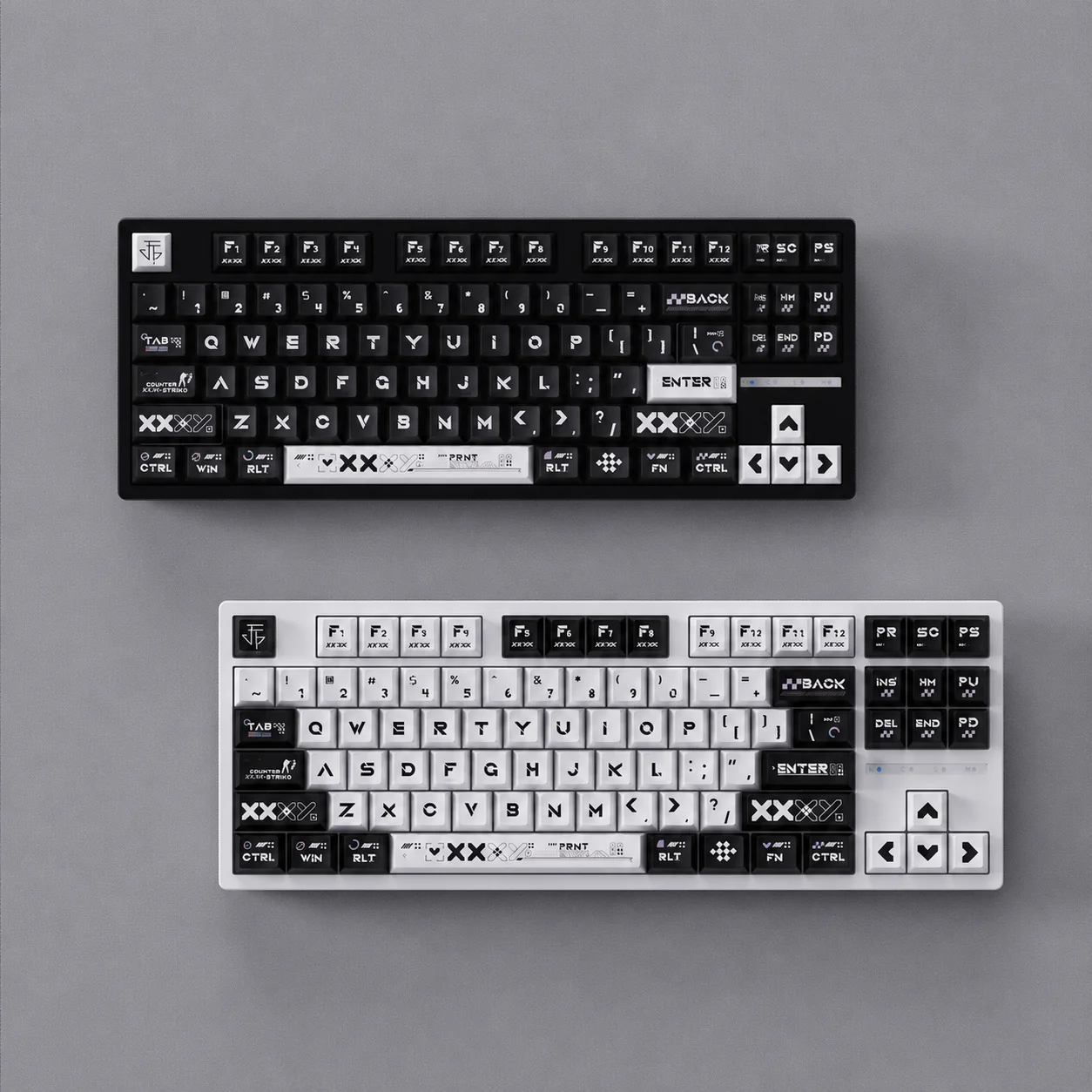 Decal Collection Keycaps 132 Keys PBT Material Keycaps Cherry Profile DYE-SUB For MX Switch Wooting Mechanical Keyboard Keycaps