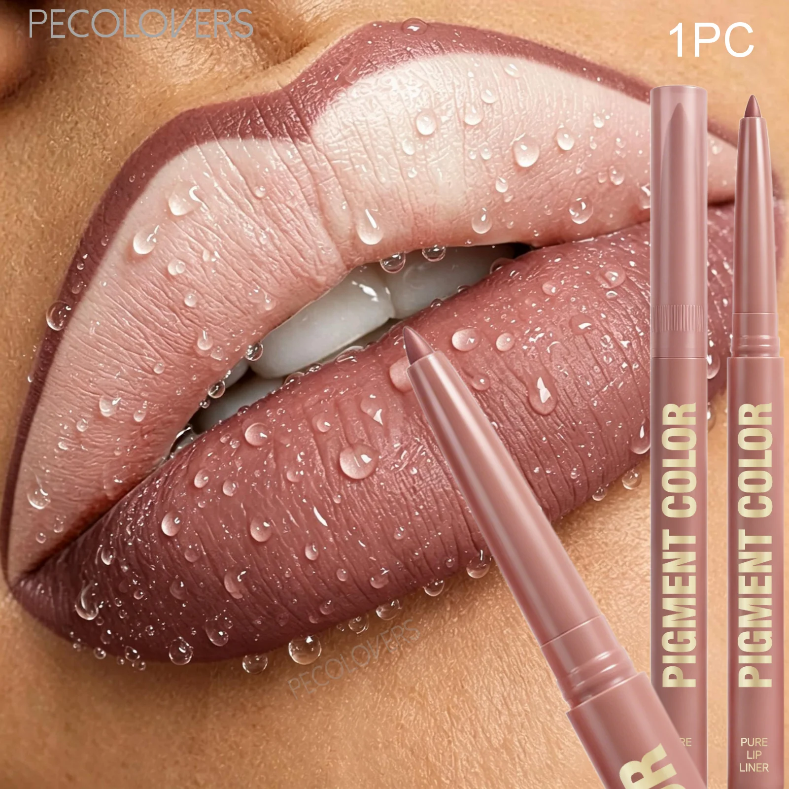 1pc Matte End Lip Pencil Long-Lasting Waterproof Easy to Apply Durable Lipstick Pen Versatile Lip Liner for Flawless Lip Makeup