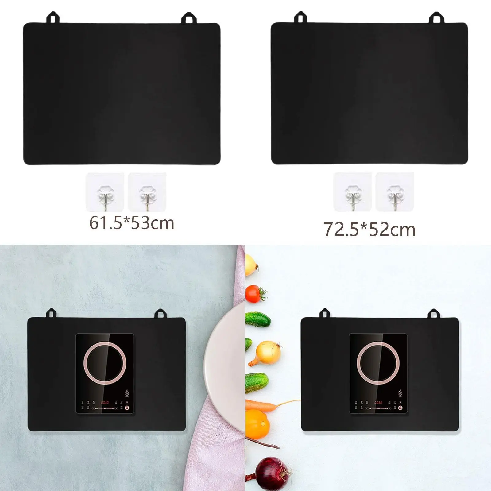 Cooktop Cover Kitchen Gadget Kitchen Drying Mat Multipurpose Electric Stove Mat for Woks Kitchen Counter Soup Pots Dish Cabinet