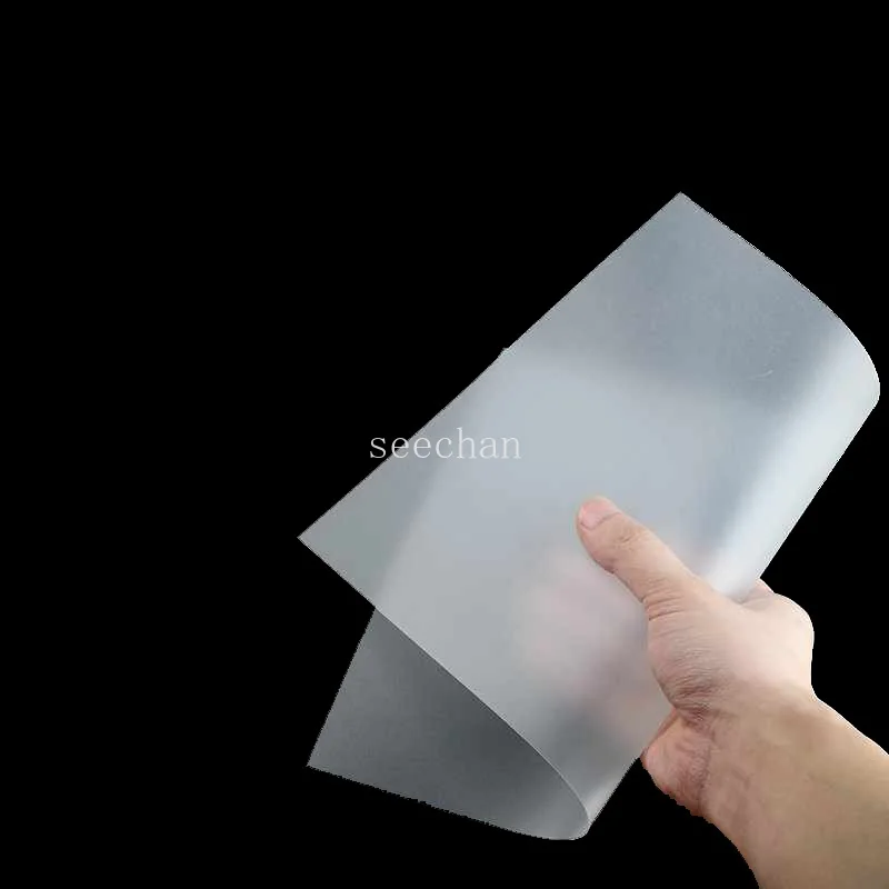 متجمد شفافة PP ورقة البولي بروبلين لوحة بلاستيكية 210x297 200x300 مللي متر لتقوم بها بنفسك ورقة رقيقة سميكة 0.3/0.4/0.5/0.6/0.8/1/1.5/2 مللي متر