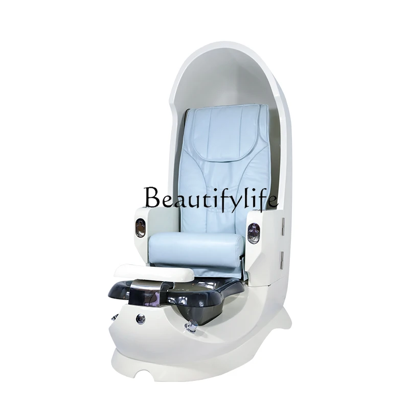 

Electric Pedicure Foot Bath Couch Spa Foot Massage Egg Shell Massage Nail Scrubbing Chair