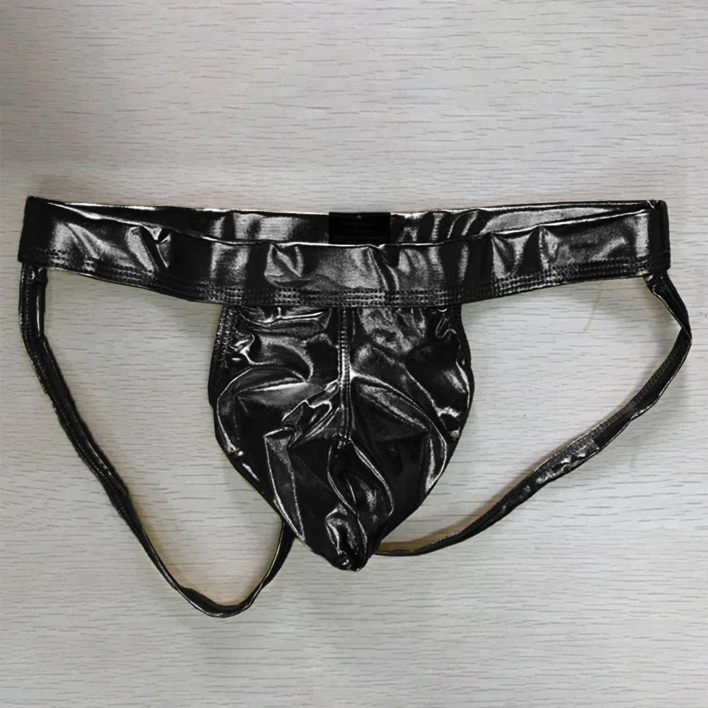 Color ️Men Man Men Underwear Men Underwear Erotic Men's Panties Patent Leather U Bulge T Pants Thong Underwear