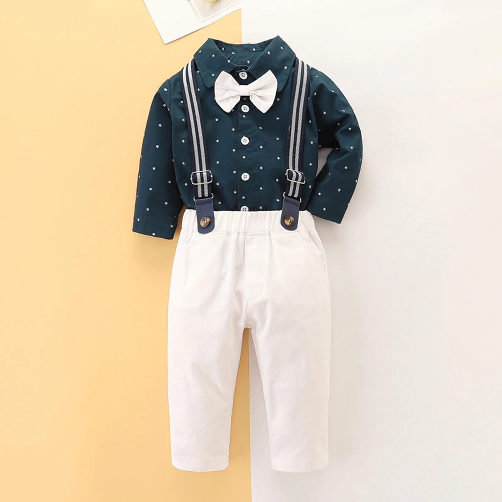 

Baby Boy Set 6 Months Toddler Kids Boy Clothes Baby Boy Clothes Baby Shirt Tops Suspender Pants Set 9 Month Baby Boy Shirt