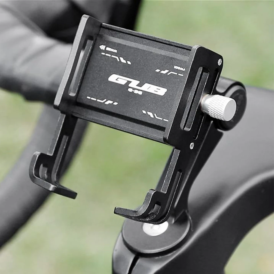 

GUB G-96 Bicycle Phone Holder Adjustable Angle Mount Mountain Road Bike Stem Cellphone Mount Holder Anti-slip Cycling Parts